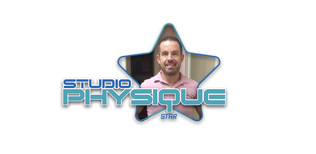 picture of customer daniel inside a star with a studio physique logo over it